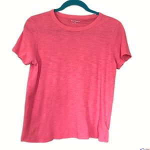Old Navy Womens Orange Cotton Slub T Shirt, XS